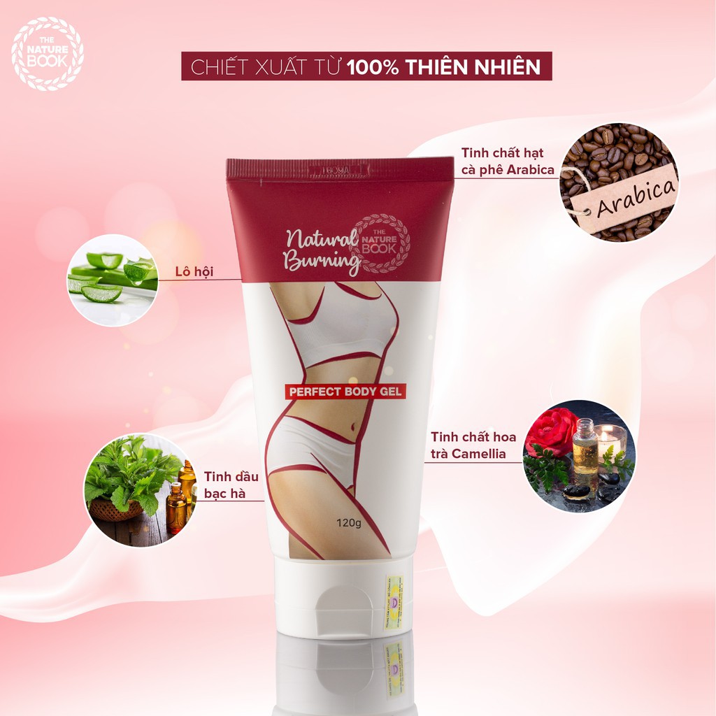 Gel tan mỡ The Nature Book Burning Perfect Body Gel