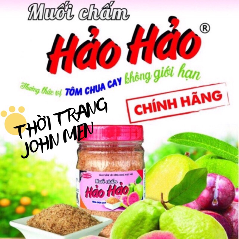 120gr MUỐI TÔM HẢO HẢO CHUA CAY