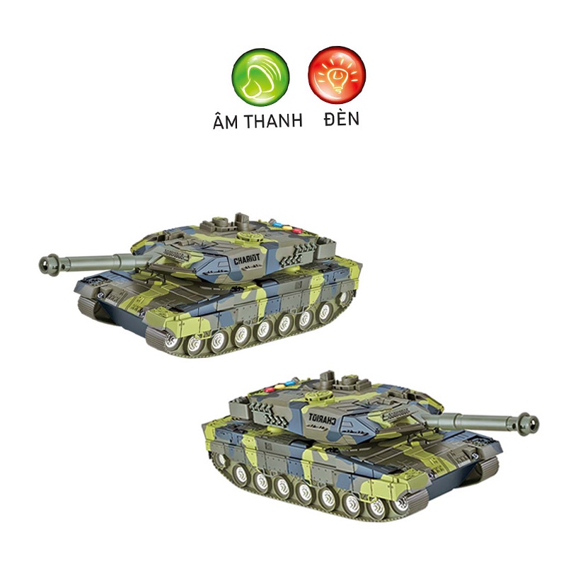 Đồ Chơi Xe Tank Chiến Đấu Xe Tank Chiến Đấu (Xanh Lá) VECTO VT80031/GR