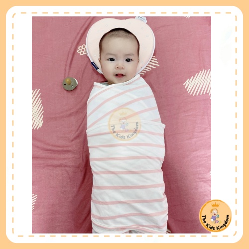 Quấn chũn Cocoon, khăn quấn em bé sơ sinh giúp ngủ ngon sâu giấc chống giật mình - THE KIDS KINGDOM