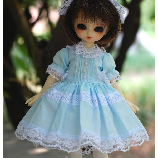 Rập may đồ búp bê BJD size 1/6