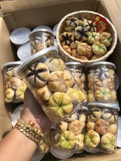 BÁNH ĐỒNG TIỀN MIX 3 VỊ