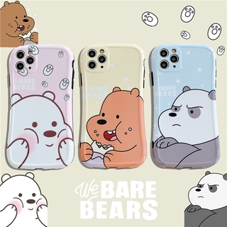 Cartoon Cute We Bare Bears Phone Soft Case For iPhone 11 PRO MAX 7 8 plus XS MAX XR SE2 Case Soft Silicon Back Shell