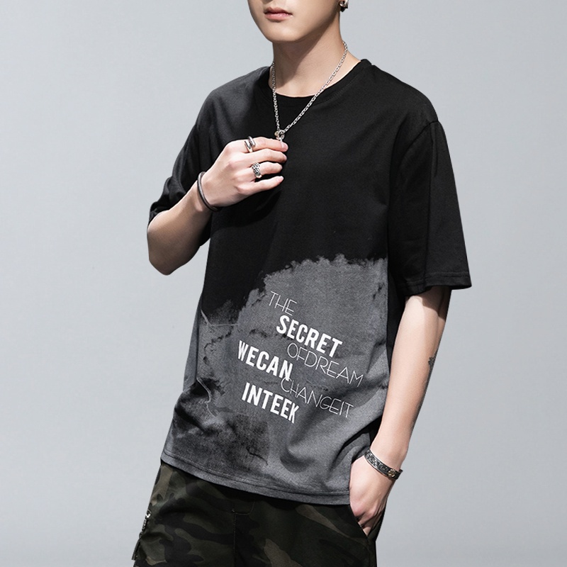 Áo thun nam UNIFUN mã TT56.0 Áo tay lỡ nam form rộng thể thao cộc tay đẹp hè thu dáng ngắn tay