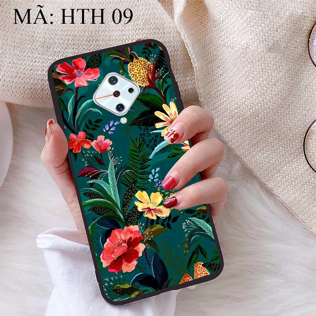 Ốp lưng Vivo S1 Pro viền dẻo TPU BST Hoạ Tiết Hoa