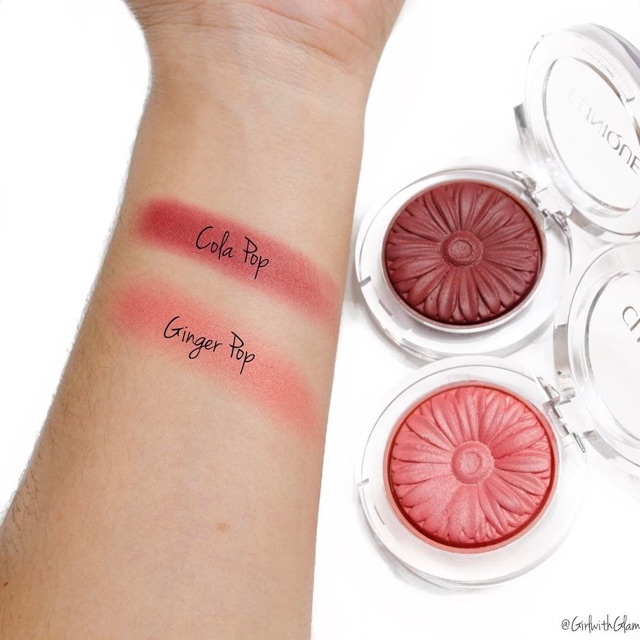 Phấn má hồng Clinique Cheek Pop màu 01 Ginger Pop cam đào