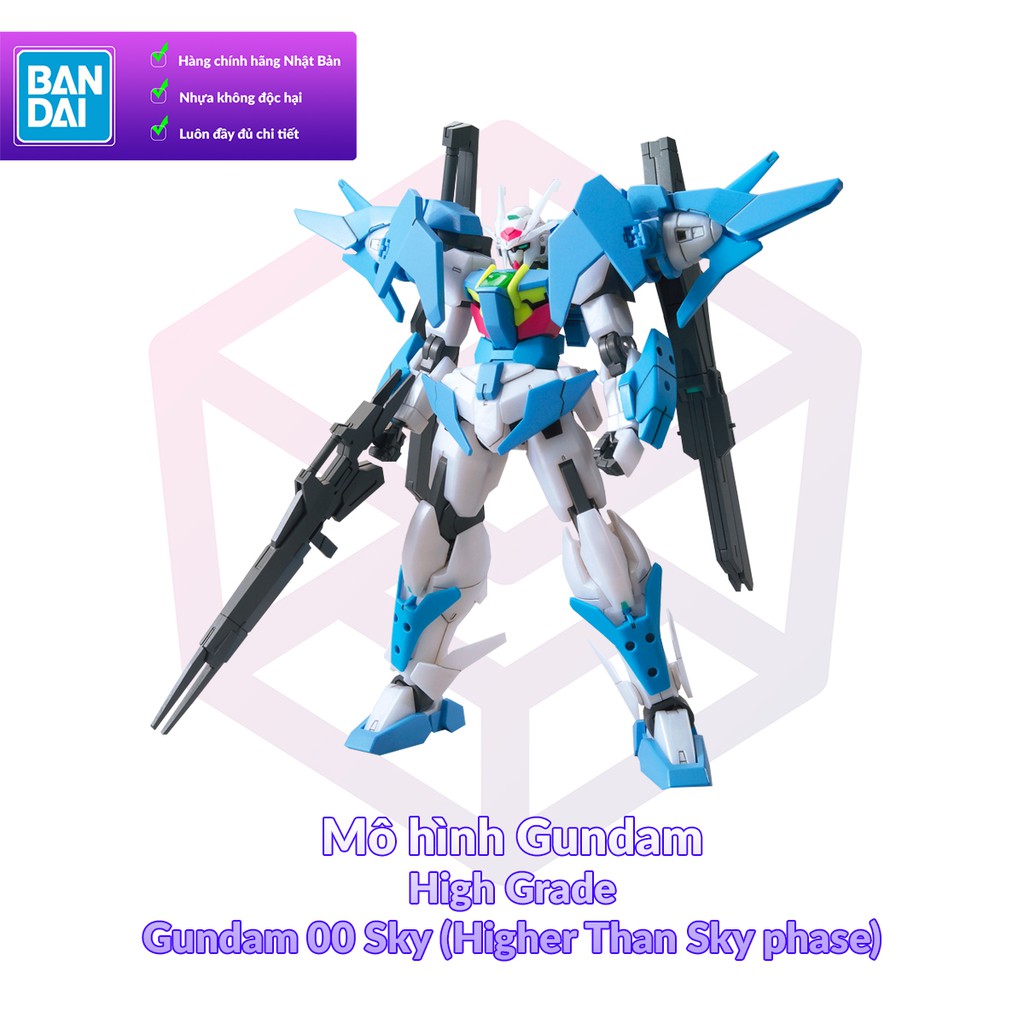 Mô Hình Gundam Bandai HG BD 014-SP 00 Sky (Higher Than Skyphase) [GDB] [BHG]