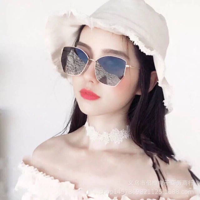 Kính râm lục giác vintage hot hit
