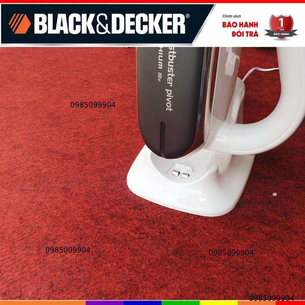 Máy hút bụi cao cấp dùng pin 18v Black &amp; Decker PV1820L GB / PV1820BK B1 / PV1820LF-B1