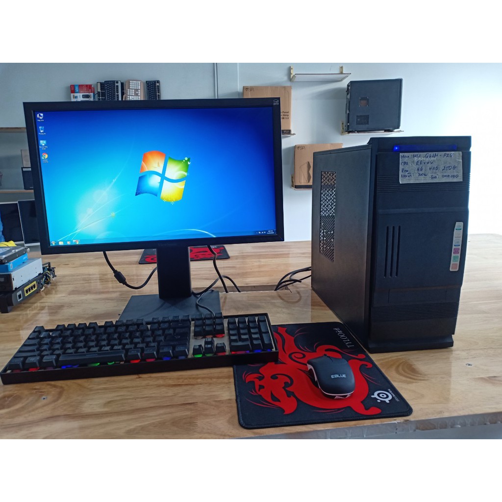 Trọn Bộ Máy Lướt WED Văn phòng Siêu nhanh Màn 22IN | BigBuy360 - bigbuy360.vn