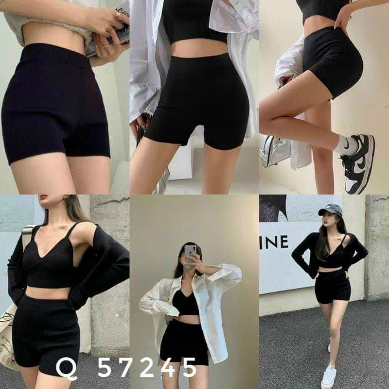 Quần legging đùi quần tập gym yoga nâng mông dày dặn rẻ đẹp OFELIAS | BigBuy360 - bigbuy360.vn