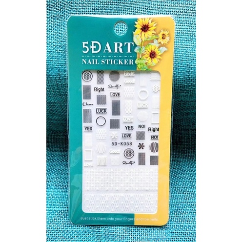 Stick 5d dán móng