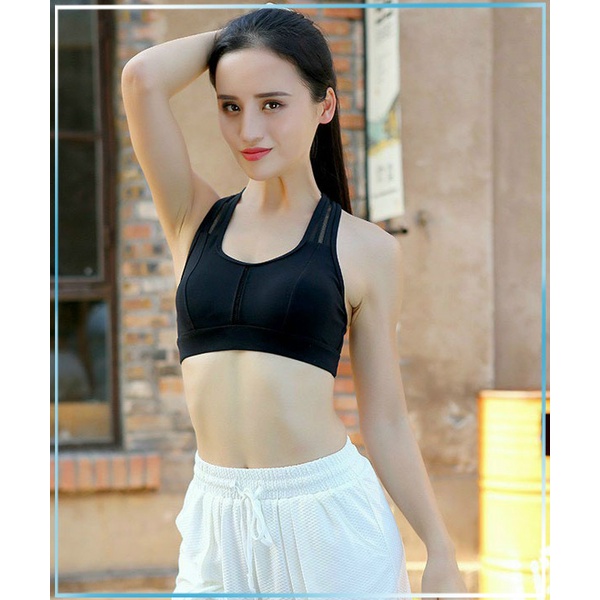 Áo bra 025 nâng ngực 3D cao cấp loại 1 tập gym, yoga, thể thao cho nữ (đã kèm mút)