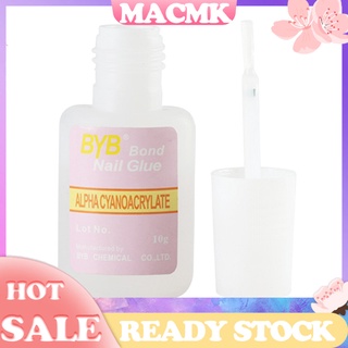 Keo dán móng giả trong suốt 10g kèm cọ