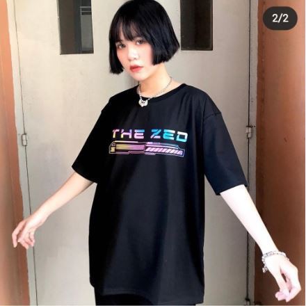 🌸Siêu Rẻ 💯  Áo thun tay lỡ THE ZED MÈO KHÔNG GIAN From Rộng Unisex CHẤT ĐẸP CÓ FREESHIP | BigBuy360 - bigbuy360.vn