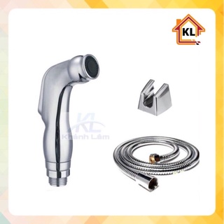 Vòi Xịt Vệ Sinh xịt bồn cầu Cao Cấp S05 và dây xịt inox 304 vÀ cài vòi