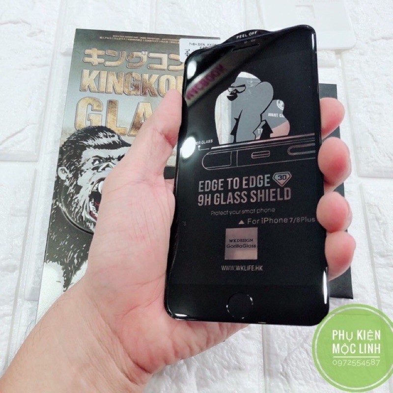 Kính Cường Lực KingKong Full dành cho Iphone