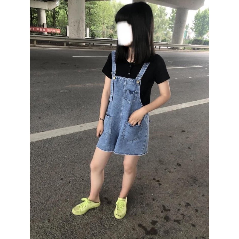 Quần yếm bò