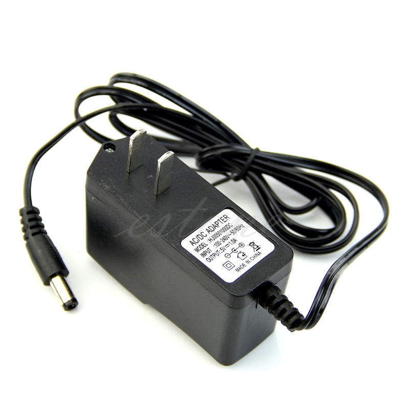 Bộ Sạc Nguồn Điện 110V 220V AC DC 5V 1A 1000mA Phích Cắm US