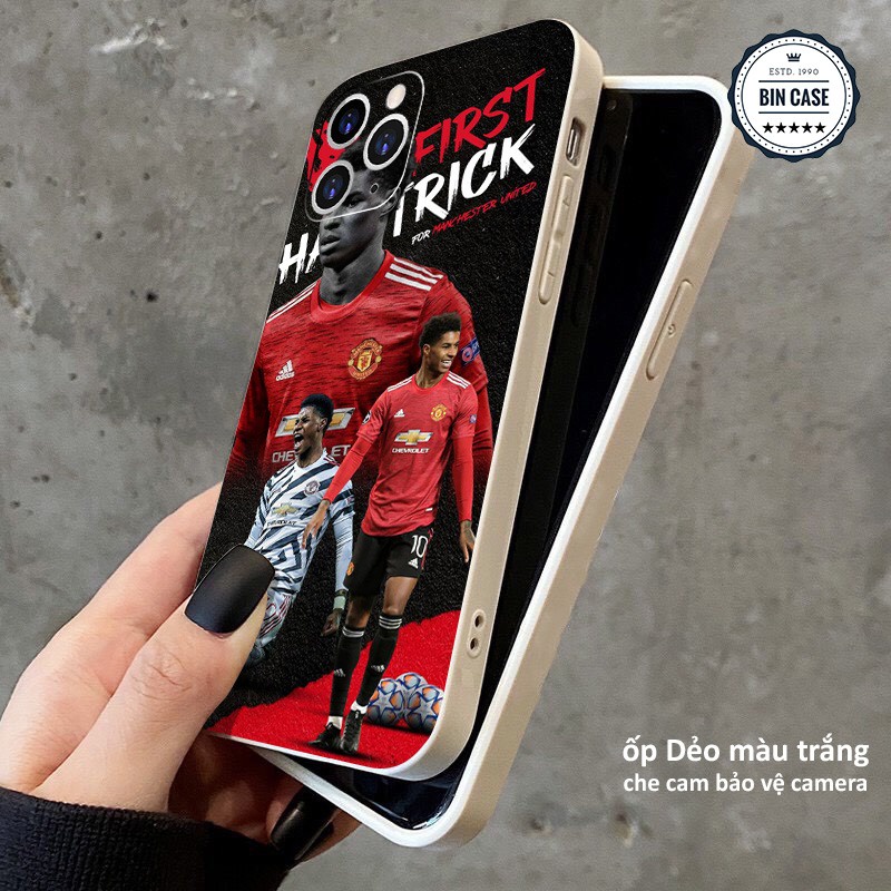 ⚽Ốp Lưng In Hình Marcus Rashford Đẹp ⚽Ốp MU Manchester United iphone 13 12 11 Pro Max 6s 6 7 8 Plus X Xr XsMax BONGDA019