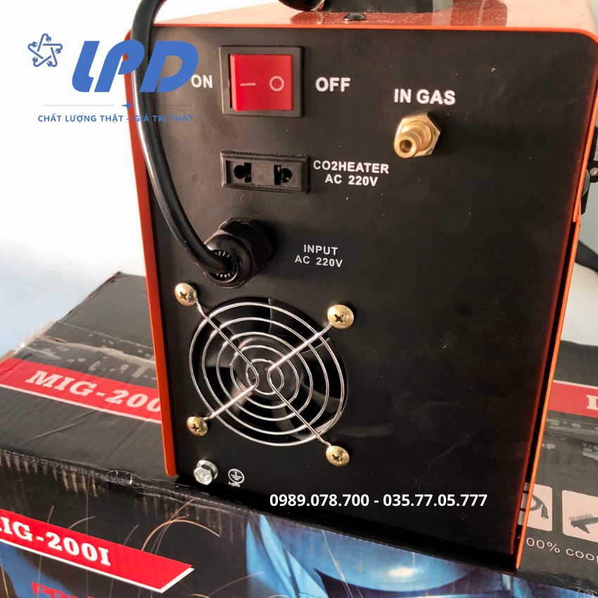 SIÊU PHẨM MÁY HÀN MIG mini PROTECH 200I - 4 chức năng MIG/MAG/Lift TIG/MMA