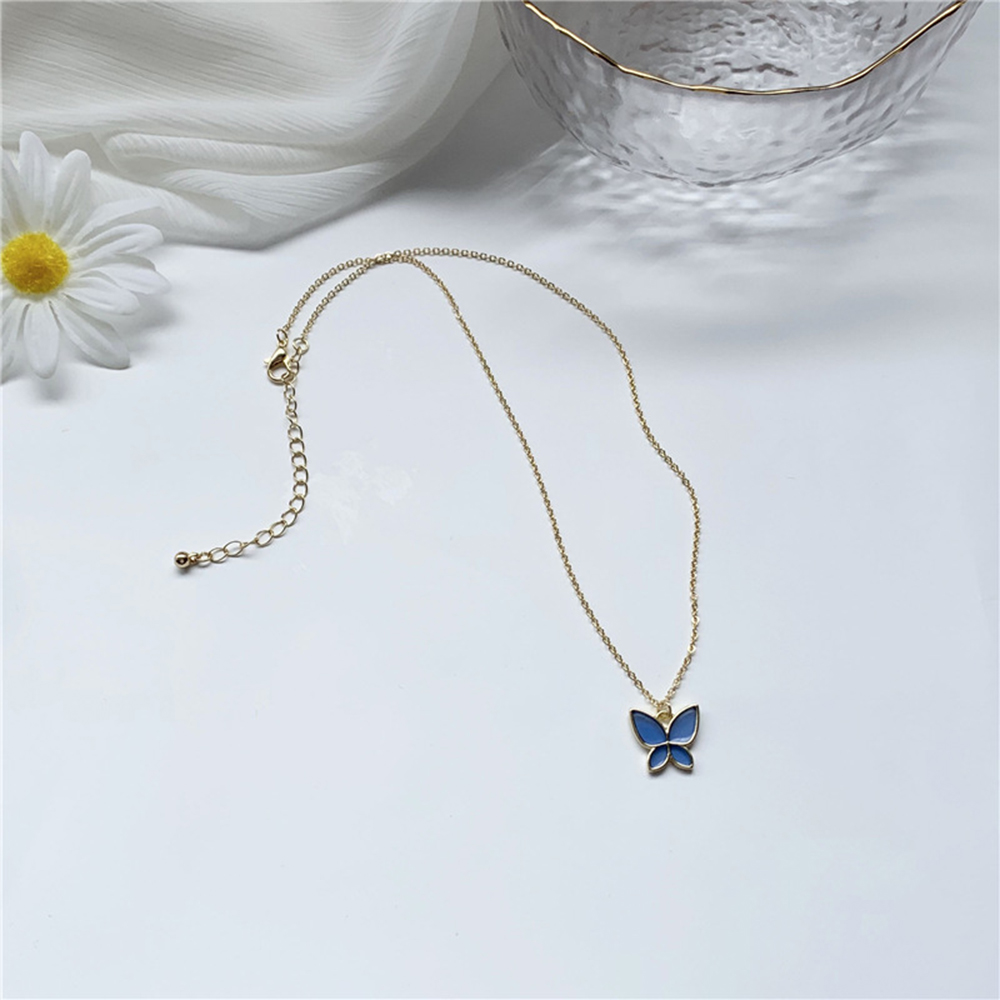 Dây Chuyền Mặt Bướm Thiết Kế Đơn Giản Xinh Xắn Cho Nữ
