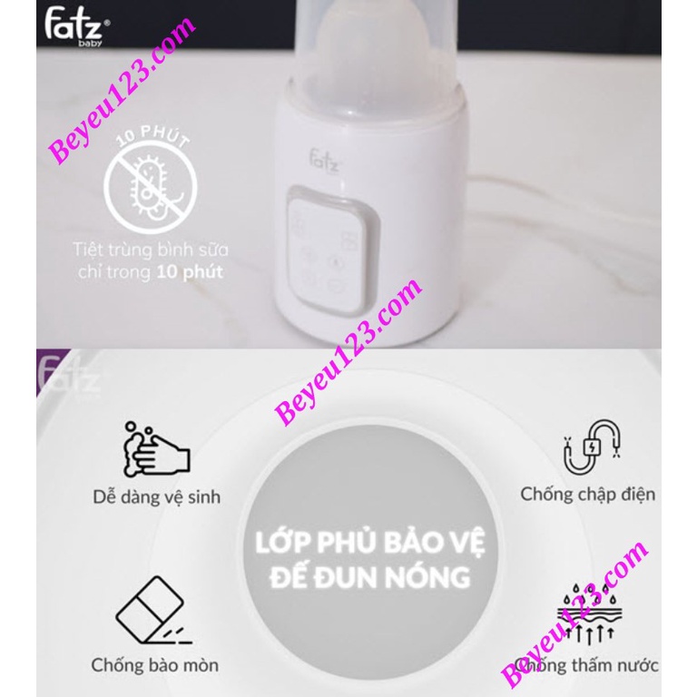 Máy hâm sữa và Tiệt trùng bình sữa FatzBaby MONO 6 - FB3001TN / MONO 7 - FB3010TN