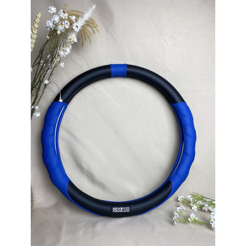 [Size 38-45cm] Bọc vô lăng sparco f5 năng động thể thao nhiều size cho các bác lựa chọn