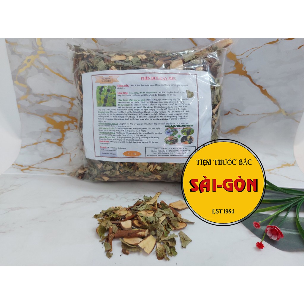 Cây Phèn Đen khô 1kg