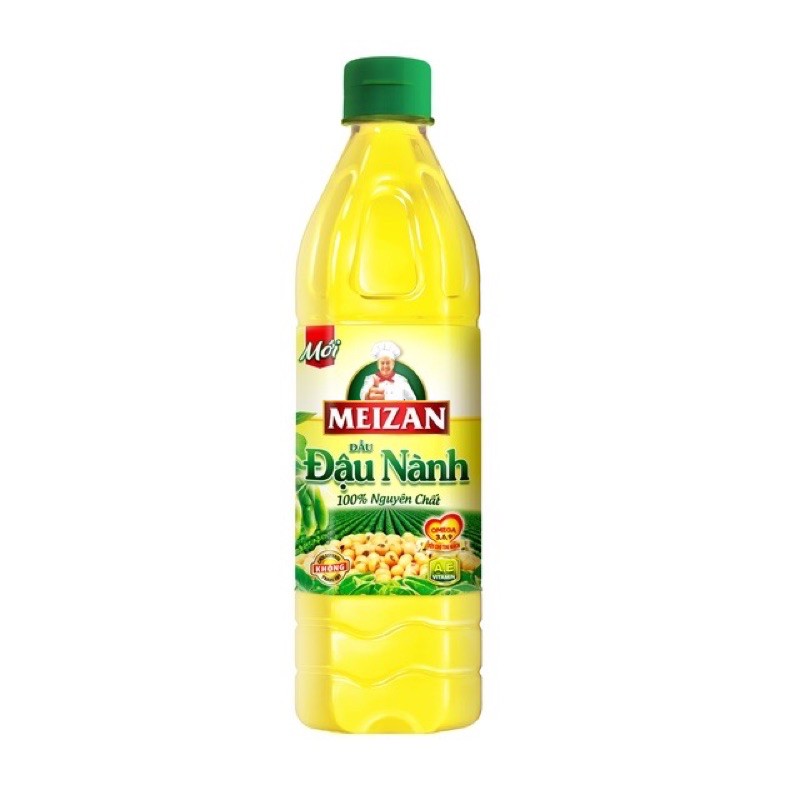 Dầu Ăn Meizan Đậu Nành 1L