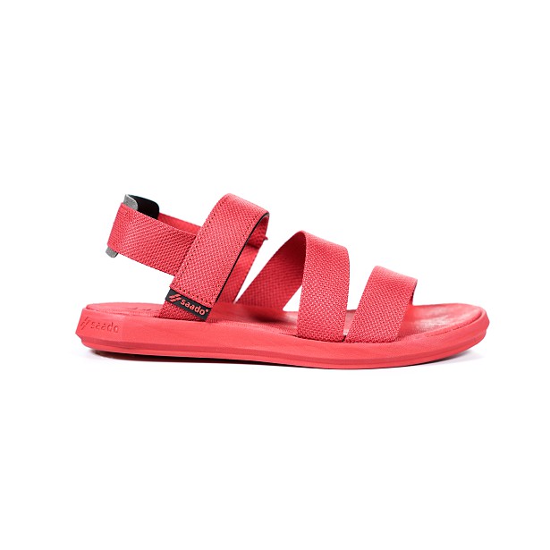 [CHÍNH HÃNG] SANDAL SAADO | NN05 – Màu Đỏ Hồng Tươi Basic Trơn | Giày Sandal Nam Nữ Cá Tính, Nổi Bật Cao Cấp