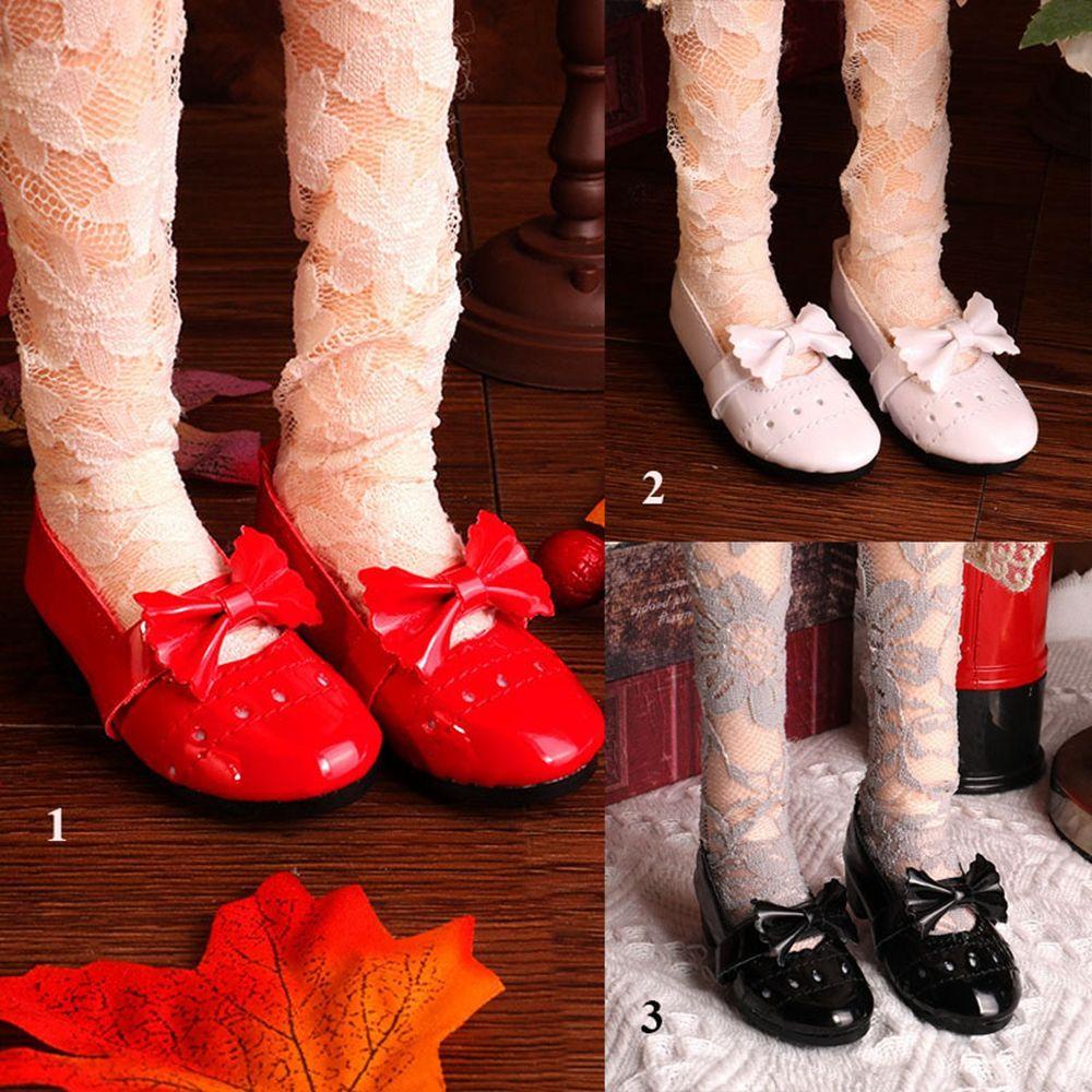 RAINBOW Giày Búp Bê Xinh Xắn 3 Màu 7.5 * 3cm