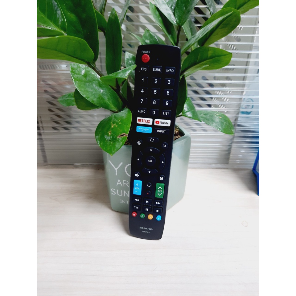 Remote Điều khiển tivi Sharp Smart TV- Hàng chính hãng mới 100% Tặng kèm Pin!!!