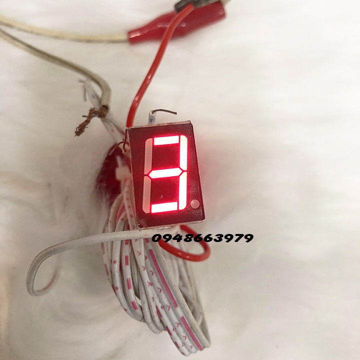 Báo số led cho các loại xe hiển thị 6 số.