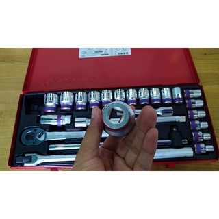 1/2" Bộ tuýp bông 24 chi tiết Kingtony 4026MR01