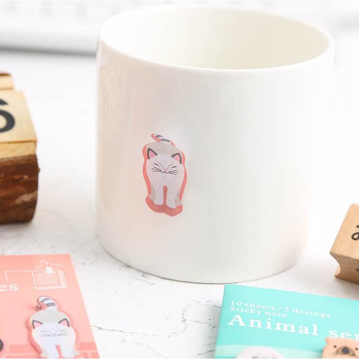 Tập giấy note Animal series sticky note