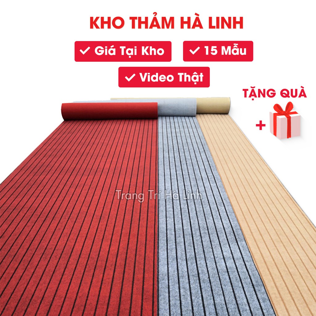 Thảm nỉ trải sàn nhà hoa văn trải văn phòng sự kiện dày 5mm chống cháy trơn trượt