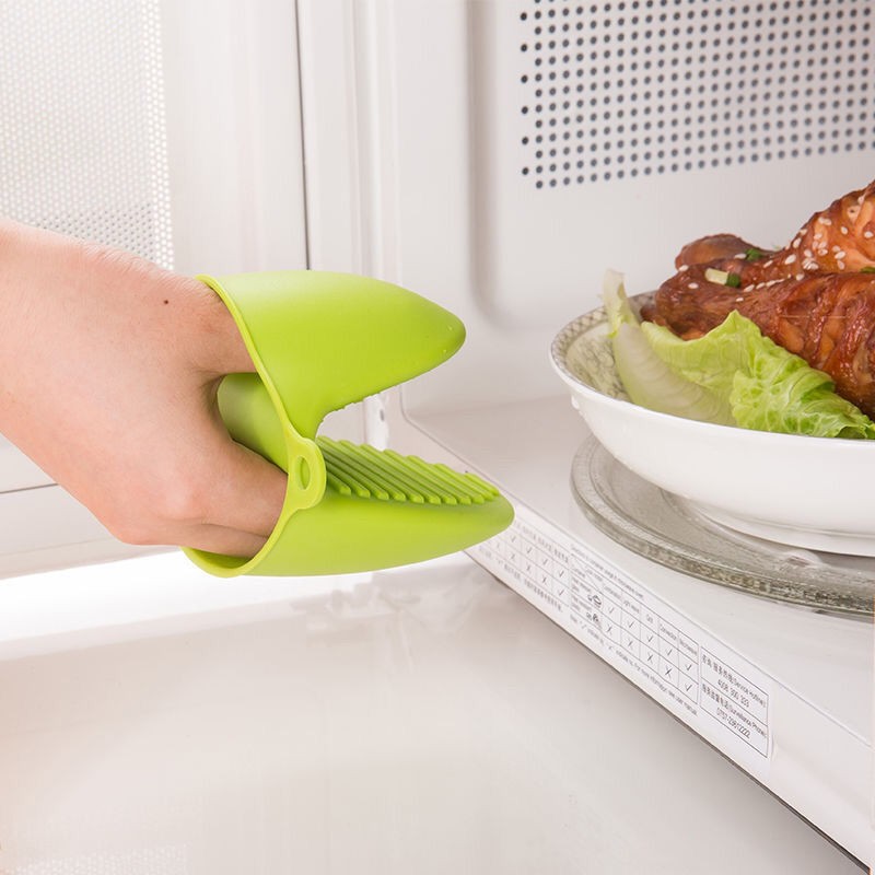 Set 2 Găng Tay Silicone Nhấc Nồi Chống Bỏng Tiện Dụng
