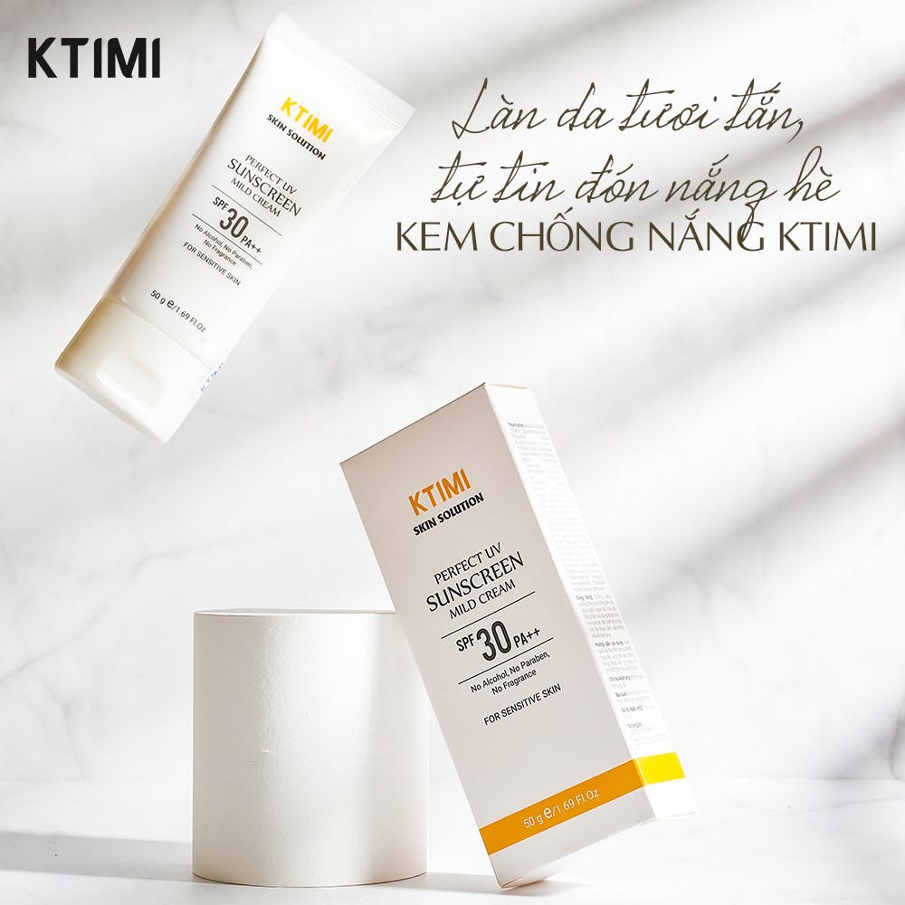 KTIMI - KEM CHỐNG NẮNG KTIMI PERFECT UV SUNSCREEN MILD CREAM SPF30 PA++