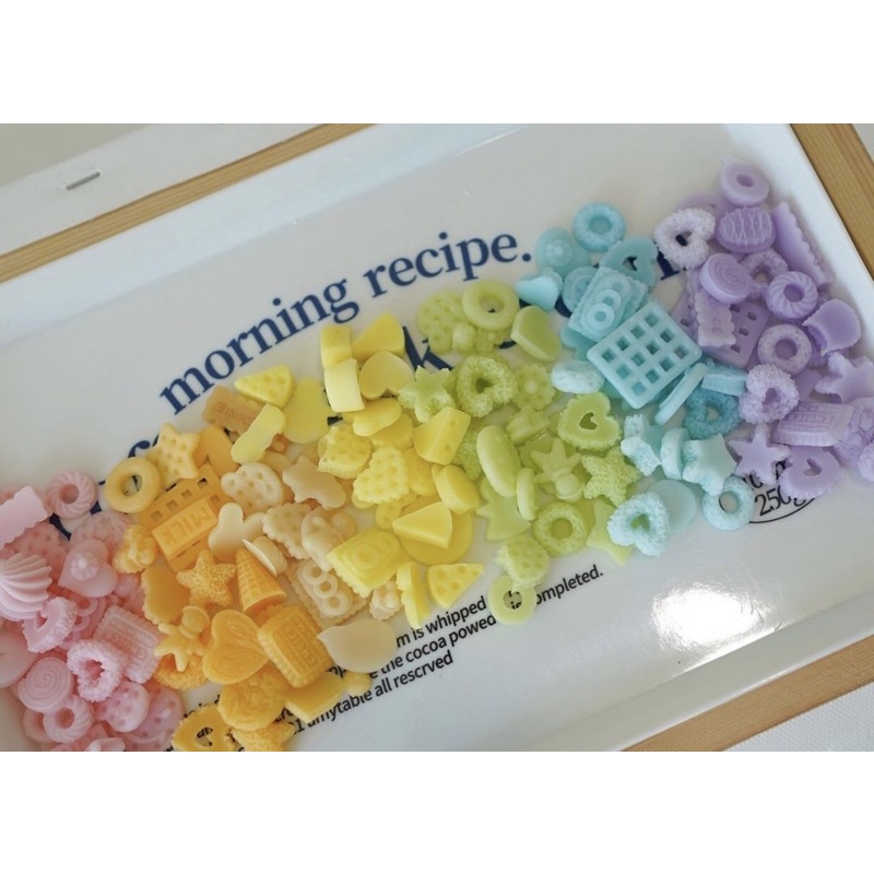 Set 10 miếng topping trang trí nến, nhiều mẫu - Dory