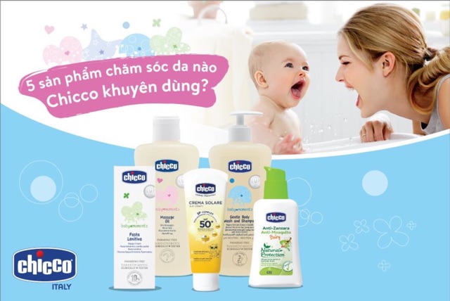 DẦU MÁT-XA CHIẾT XUẤT CÁM GẠO 0M+ CHICCO 200ML