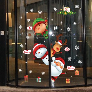 Decal chào noel