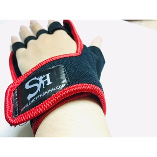 COMBO SỈ 50 đôi găng tay tập Gym dây dán không cuồn viền, chất liệ mouse mè êm ái thấm hút tốt