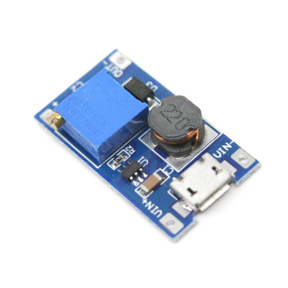 Module nâng áp DC-DC 2A 2-24V có công USB