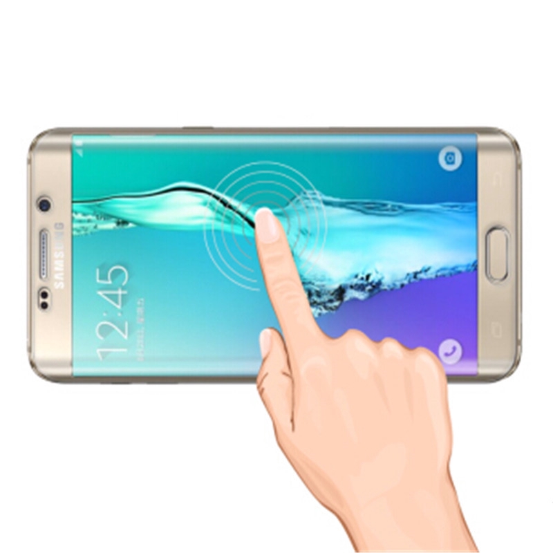 Ốp điện thoại trong suốt kèm 2 kính cường lực dành cho Samsung Galaxy S6/S7 Edge/S8/S9/S10 Plus/Note 8/9