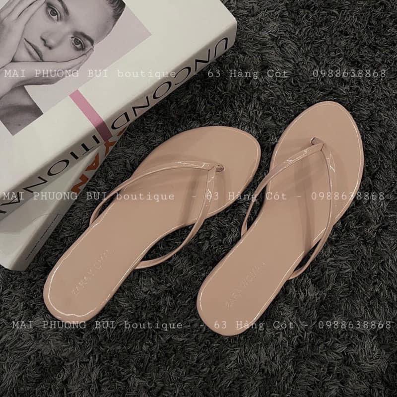 Dép tông MPB da bóng