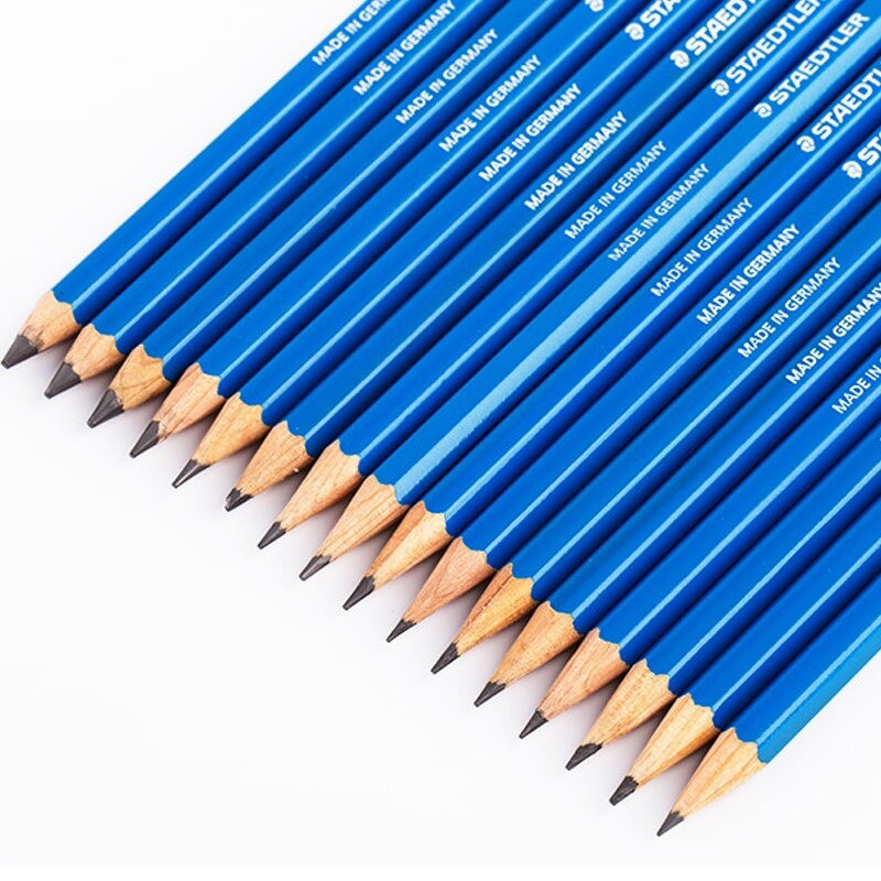 Bút chì gỗ Đức Staedtler 100 (màu xanh dương ) 17K một cái (100% nhập chính hãng nhé)