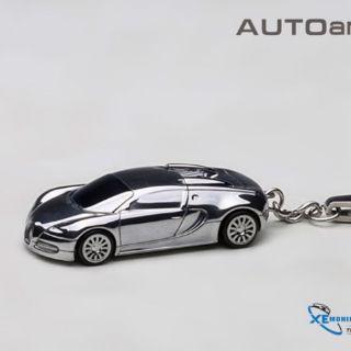 Móc Khoá Bugatti Veyron 1:87 Autoart ( Crom )