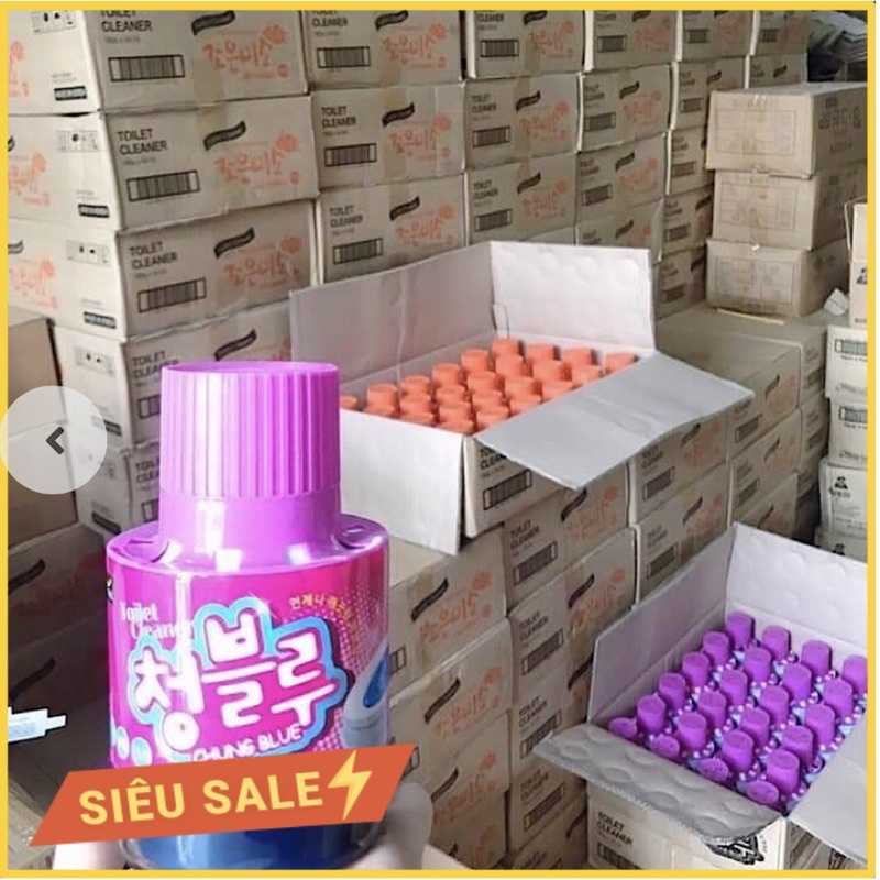 Lọ thả bồn cầu khử mùi Blue Hàn Quốc 180g