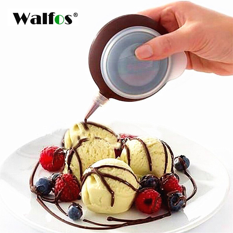 Khuôn ép đùn bơ Walfos silicone Macaron (6 cái / bộ)